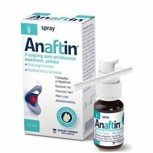 Anaftin Oralni Sprej 1,5% 15 ml Pomaže Pri Kontroli Boli