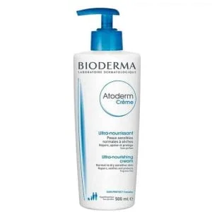 Bioderma, Atoderm, Crema, 200ml o 500ml, Cura quotidiana per pelli secche e sensibili