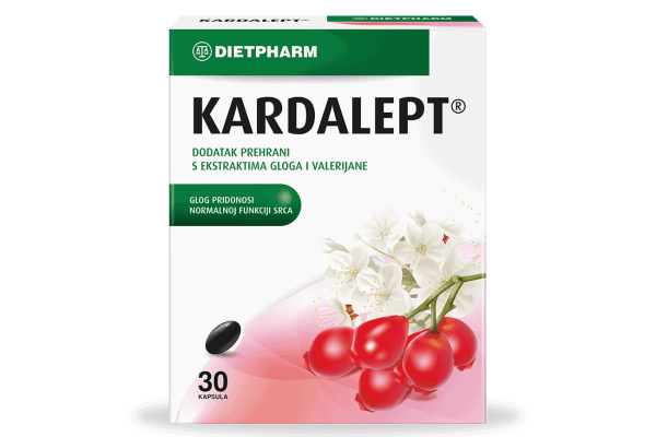 Dietpharm Kardalept 30 Kapsula Za Održavanje Normalnih Funkcija Srca