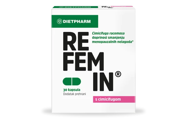 Dietpharm Refemin 30 kapsułek na dyskomfort spowodowany menopauzą