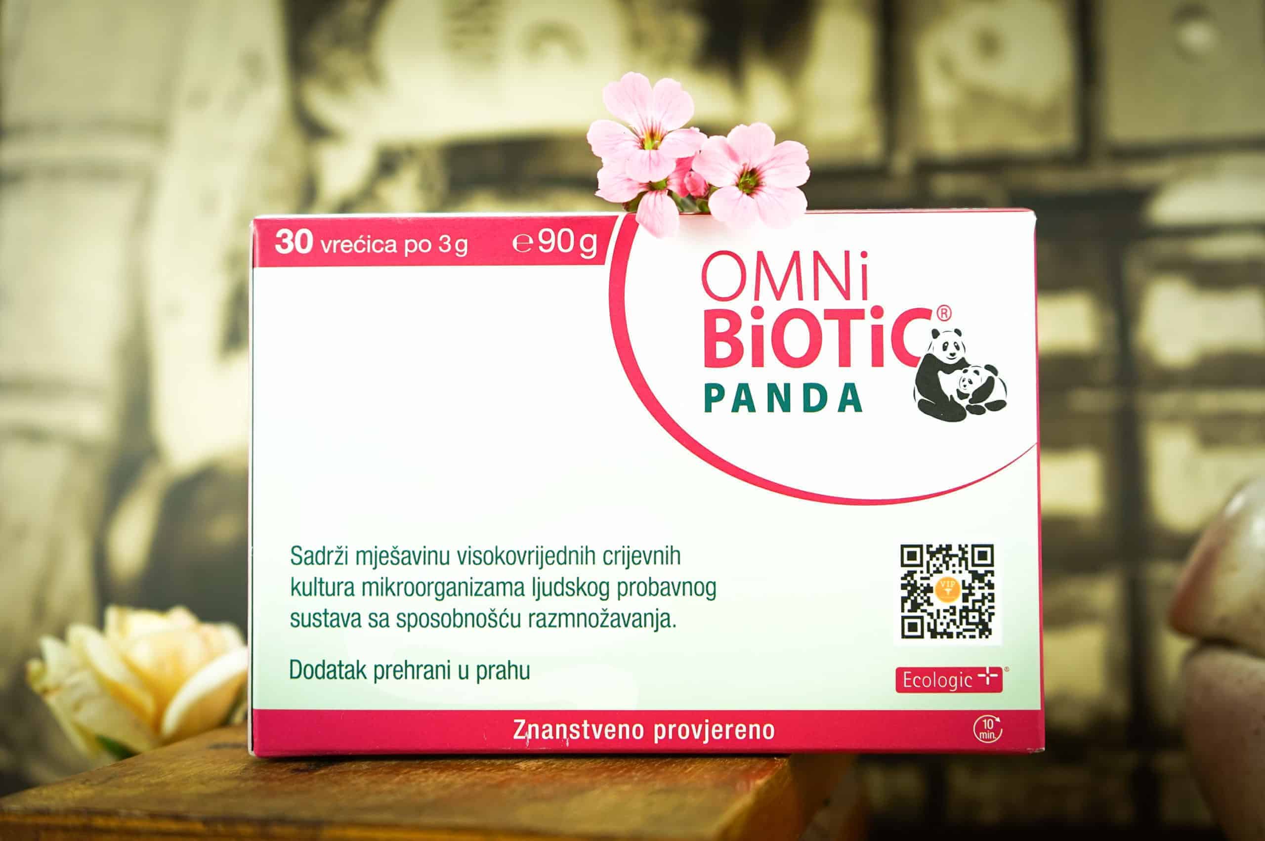 OMNi-BiOTiC®, PANDA Probiotik, 30 Vrećica, Za Majku i Dijete Od Prvog Dana