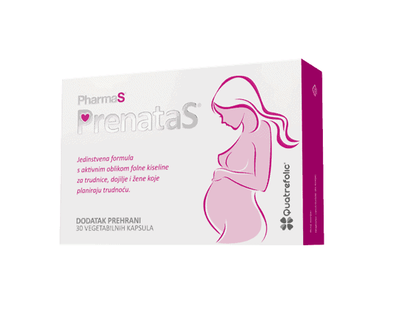 PharmaS PrenataS 30 Kapseln mit aktiver Form von Folsäure