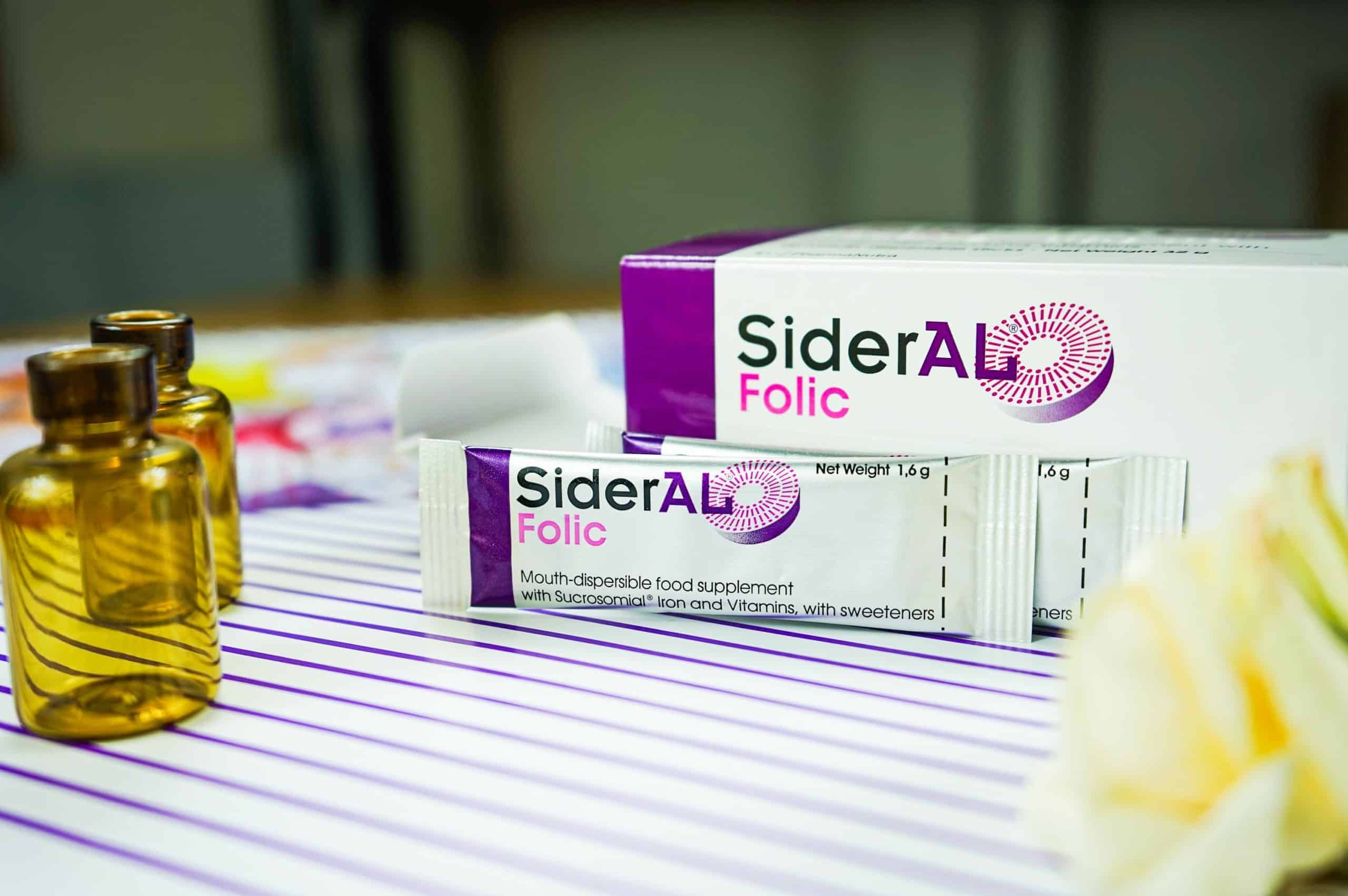 SiderAL Folic Sukrasomial Fer Avec Acide Folique 20 sachets