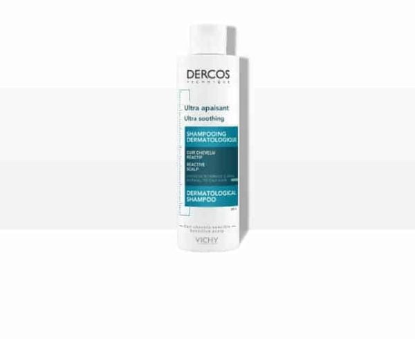 Vichy Dercos Sensitive Shampooing Cuir Chevelu Sensible - Cheveux Normaux et Gras 200 ml