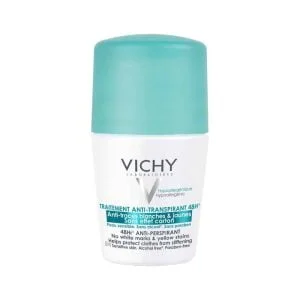 Vichy Deodorant 48h Roll-On Against White Traces and Yellow Stains 50ml
