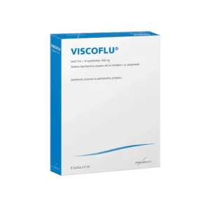 ViscoFlu 5 αμπούλες x 5 ml στείρο διάλυμα υπερτονικού αλατιού για εισπνοή και στάγδην