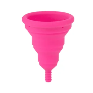 Intimina, Lily Cup Compact Saliekams menstruāciju kauss, B izmērs, Želeja, kas dzemdēja