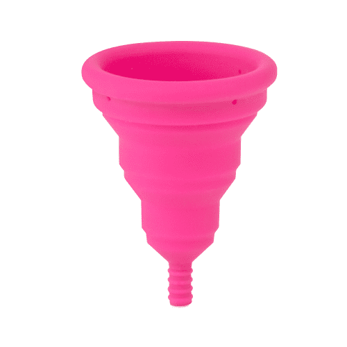 Intimina, Lily Cup kompaktiškas sulankstomas menstruacinis puodelis, B dydis, želė, kuri pagimdė