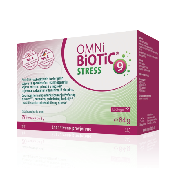 OMNi-BiOTiC®, STRESS, 28 Vrećica, Probiotik Za Stres