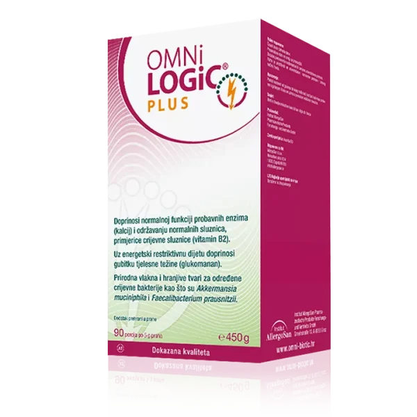 OMNi-LOGiC®, Plus, 450g, Protuupalne Bakterije, Smanjenje Tjelesne Težine