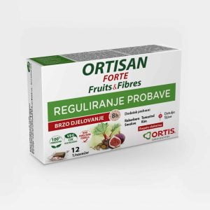Ensian Ortisan Forte, 12 frugtterninger, normal funktion og udledning
