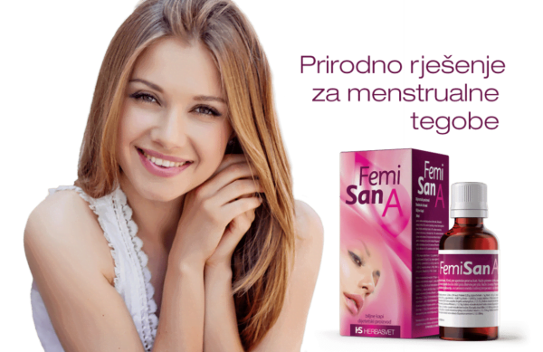 Femisan A, Kruidendruppels, 30 ml, natuurlijke oplossing voor menstruatieproblemen