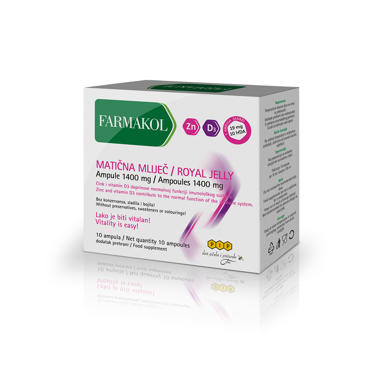 Maticna mlijec ampule 1400 mg