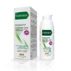 Pip Farmakol Dermapip Cream 50 ml For Dry, Inflamed and Damaged Skin