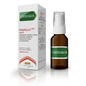 Pip Farmakol Propolis 150 Spray, 20 ml, Gerklės skausmui gydyti