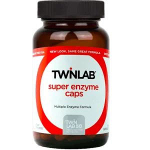 Twinlab Super Enzym 50 Capsules om het metabolisme te verbeteren