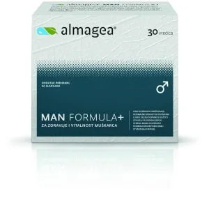 Almagea® Man Formula+, 30 poser, til mænds sundhed og vitalitet