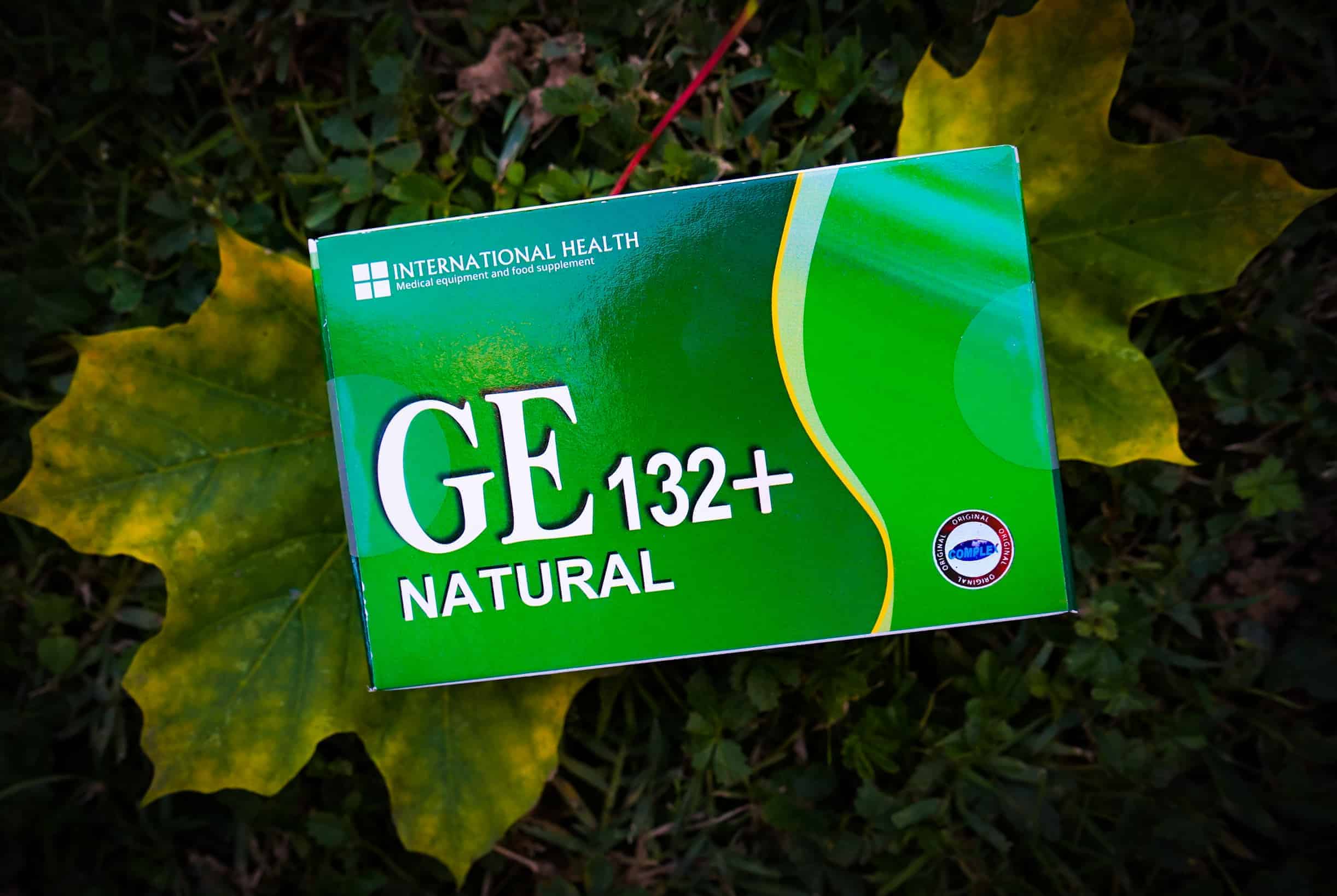 GE132+, 30 vai 60 kapsulas, spēcīgs antioksidantu komplekss veselības uzlabošanai