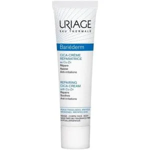 Uriage Bariederm, CICA-Cream met Cu-Zn, 40 ml of 100 ml, voor geïrriteerde huidverzorging, littekenpreventie
