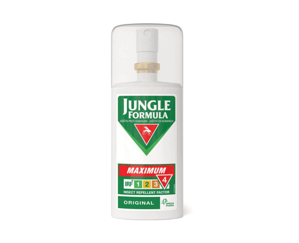 Jungle Formel, Maximum, Myggespray, 75ml