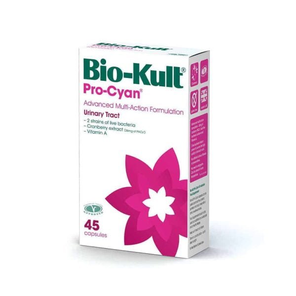 Bio-Kult Pro-Cyan, 45 Kapsula, Za Pomoć Kod Urinarnih Infekcija