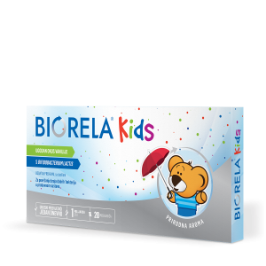 Biorela, lapsed, 20 mängukaru, soolestiku mikrobiota säilitamiseks