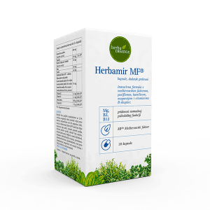 Herba Croatica Herbamir MF® (Mediteranski Faktor) 30 Kapsula Za Smanjenje Umora i Stresa