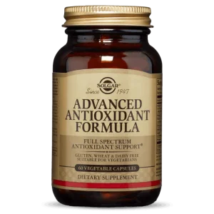 Solgar, Advanced Antioxidant Formula, 60 Capsules, To Raise the Function of the Immune System