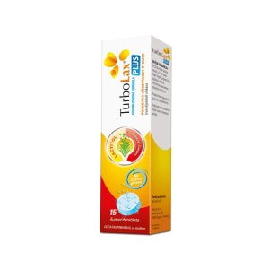 Turbolax Plus, 15 Šumećih Tableta, Kod Neredovite Probave