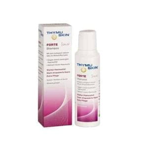 Thymuskin® Forte šampūnas 100 ml arba 200 ml nuo stipraus plaukų slinkimo
