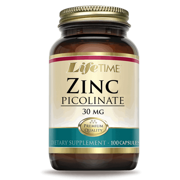 LifeTime Zinc Picolinate, 30mg, 100 Κάψουλες