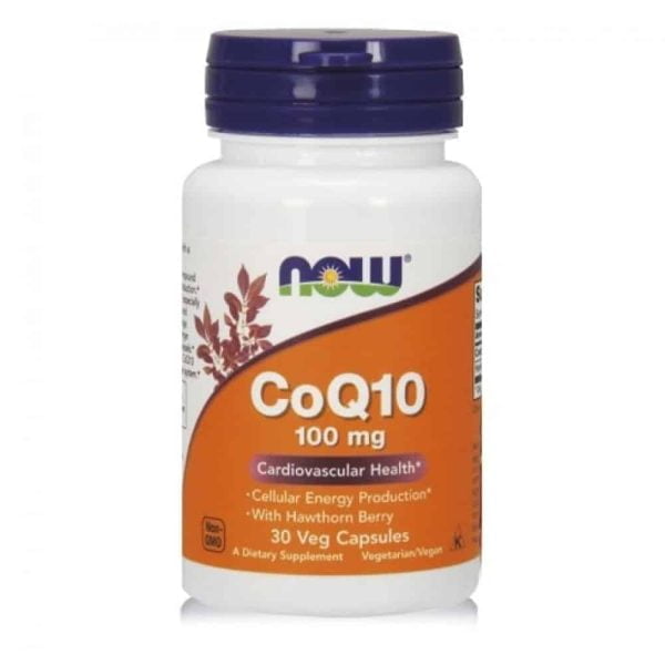 Now Foods CoQ10, 30 Kapsula, Za Održavanje Svih Bioloških Procesa U Organizmu
