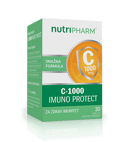 Nutripharm® C-1000mg Immuno Protect, 30 tabletta