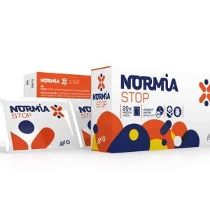 JGL Normia STOP, 20 bustine o 15 capsule, riduzione della diarrea - Bambini di età inferiore a 3 anni