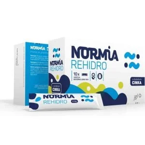 JGL Normia Rehydro, 10 sachets, sel de réhydratation pour la réhydratation des électrolytes