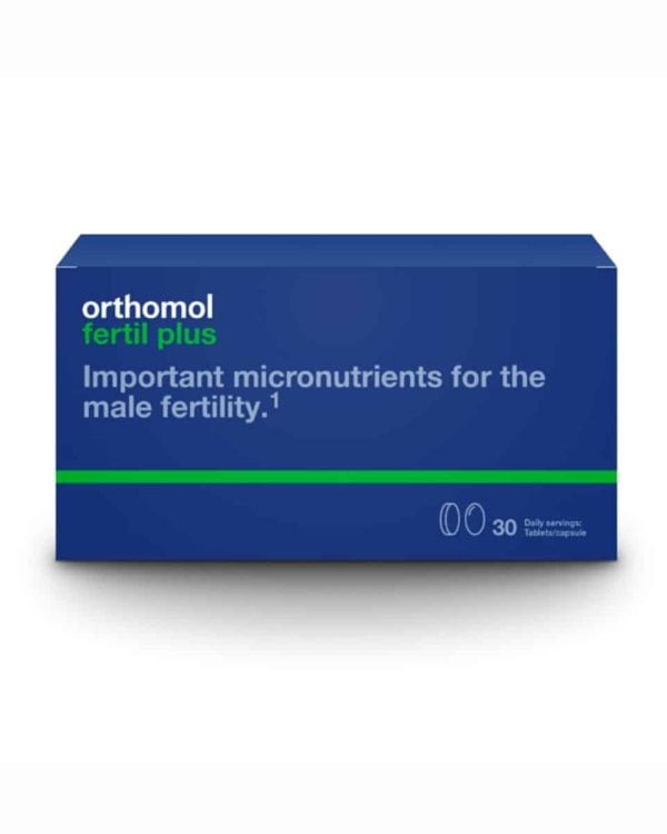 Orthomol® Fertil Plus, 30 vai 90 dienas devas, vīriešu auglībai