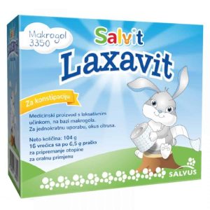 Salvit Laxavit, 16 Vrećica, Kod Kronične Konstipacije, Od 6 Mjeseci Starosti