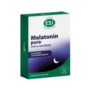 Esi Melatonin Pura, 60 ili 120 Mikrotableta, Ekonomično 4-Mjesečno Pakiranje