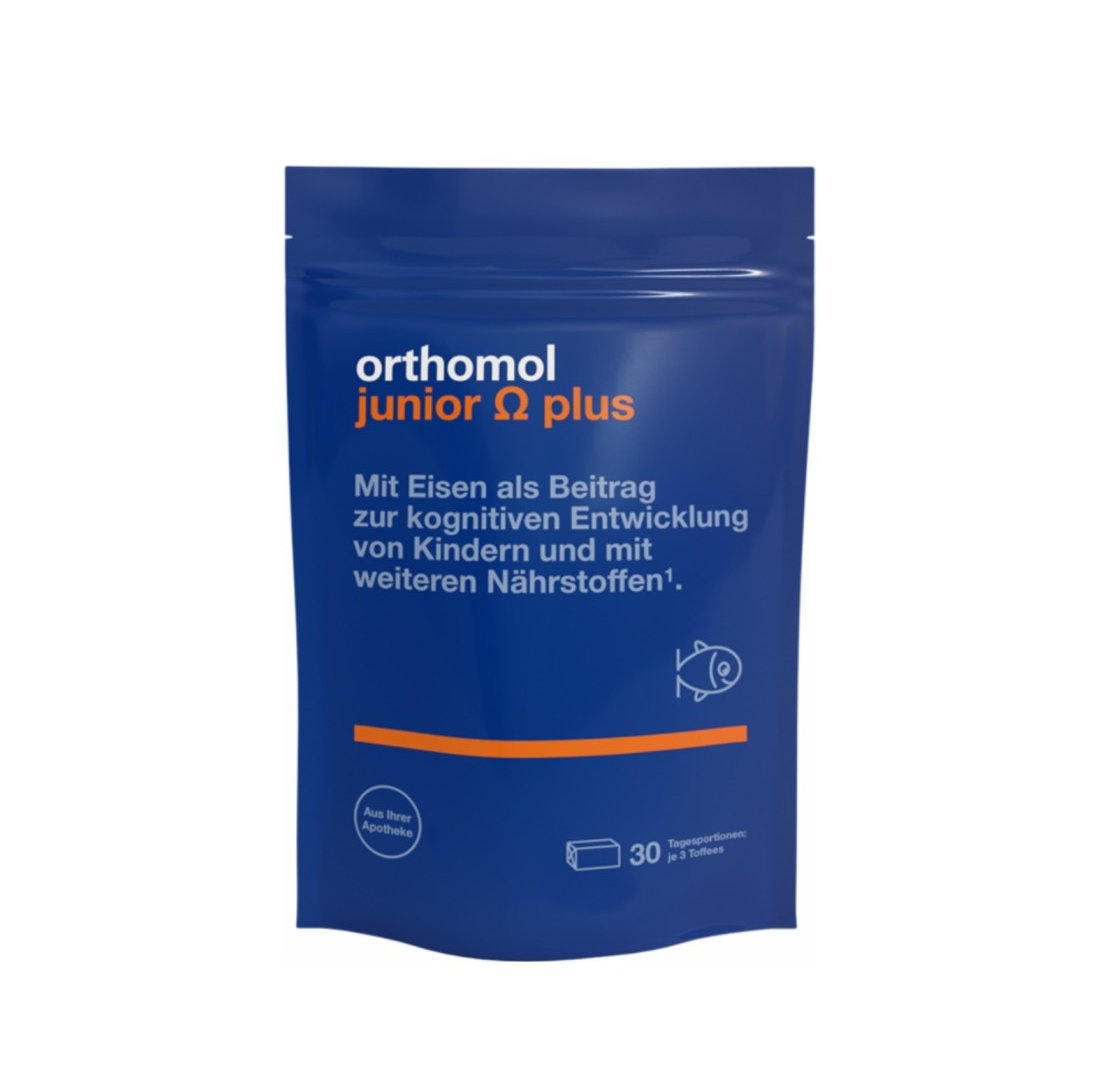 orthomol junior ômega mais caramelos