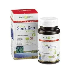 Bios Line, Bio Spirulina, 500mg, 150 tabletes, dabīgas sastāvdaļas