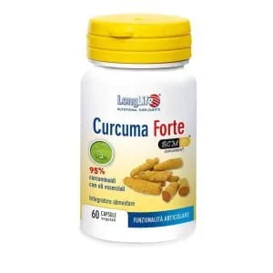 LongLife, Kurkuma Forte, 400 mg, 60 plantaardige capsules
