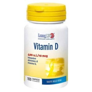 Longlife, Vitamin D 400mg, 100 Tableta,