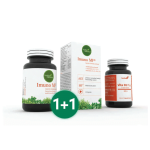 Herba Croatica, Imuno MF 30 kapsler + Vita D3, 30 oliekapsler, multivitaminer + vitamin DU i olivenolie