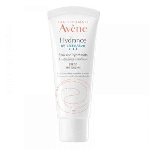 Avene, Hydrance, 40 ml, UV Legere-Light niisutav emulsioon, SPF 30, normaalsele ja kombineeritud nahale