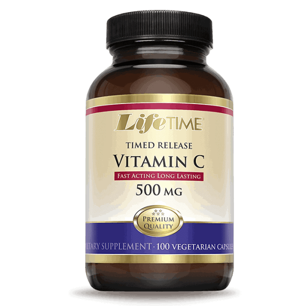 LifeTime C-vitamin, 500 mg, 100 kapszula