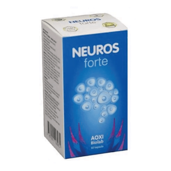 AOXI Biolab, Neuros Forte, 60 κάψουλα, διεγερτικό εγκεφάλου για βελτίωση της απόδοσης