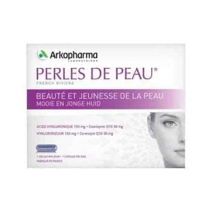 Arkopharma, Perles de Peau® Biseri Za Kožu S Hijaluronskom Kiselinom i Koenzimom Q10, 30 Kapsula