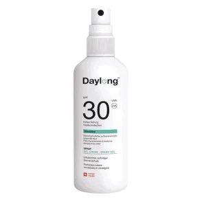 Daylong, SPF 30+, Sensitive Gel-Fluid, 150ml, Χωρίς άρωμα, λίπος και γαλακτωματοποιητής