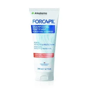 Arkopharma, Forcapil, Shampoing fortifiant, 200 ml, à la kératine et à la provitamine B5