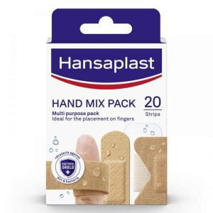 Hansaplast, 20 Band-Aids, Håndmix Pakke